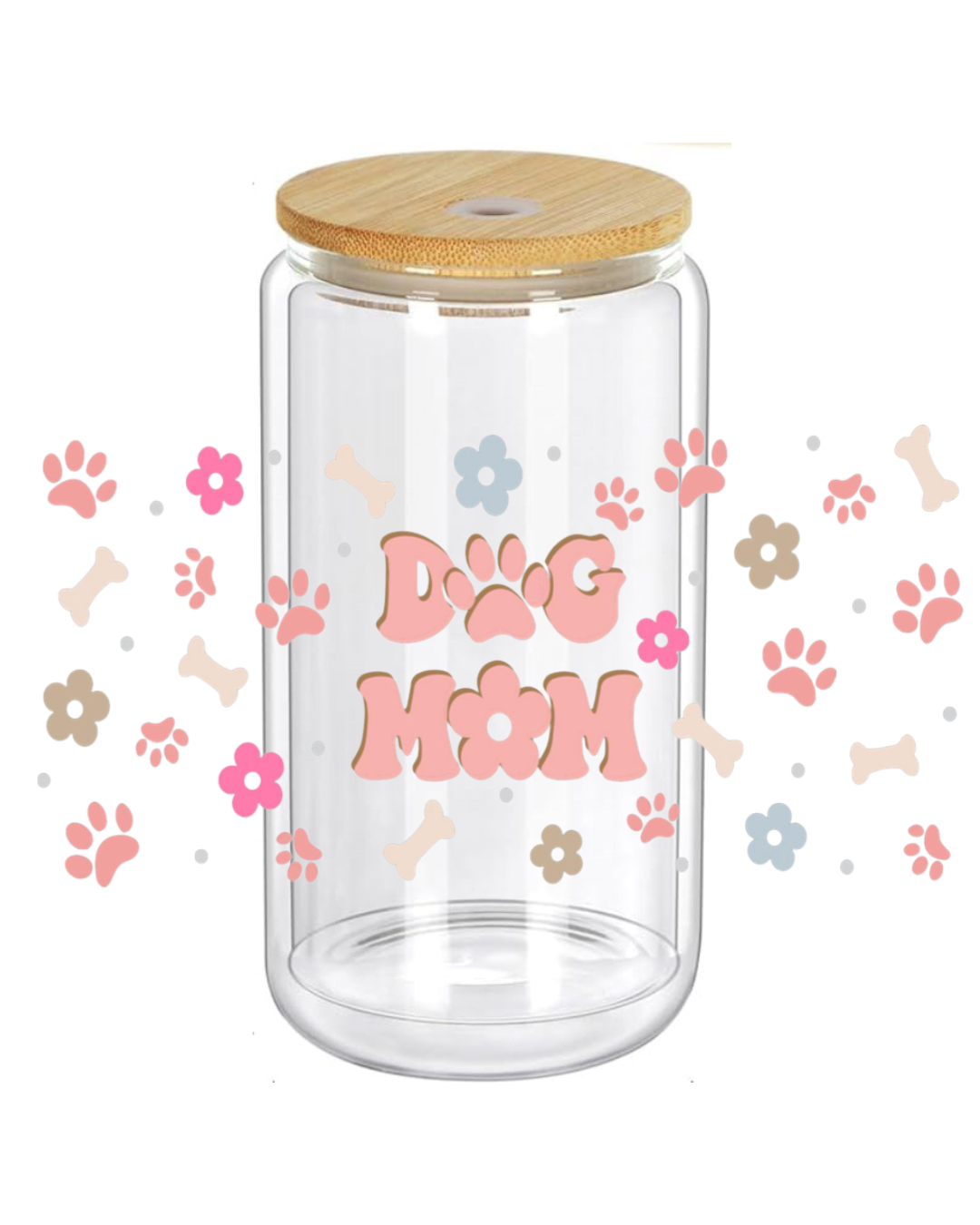 Pink Dog Mom - D1